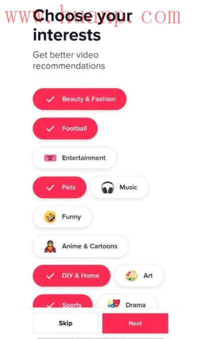 TikTok账号注册步骤